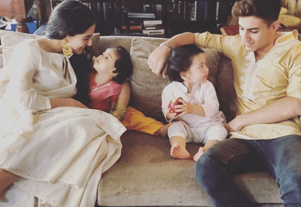 Ibrahim Ali Khan family