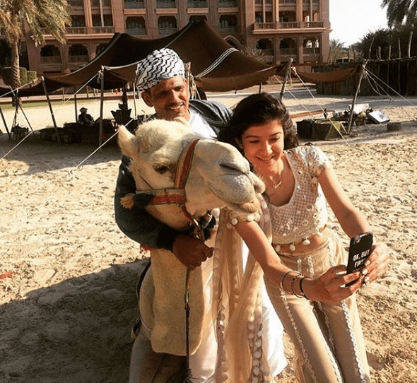 Shanaya Kapoor in dubai