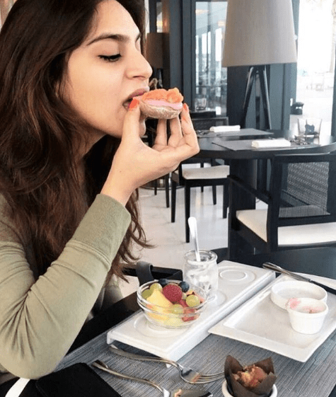 Upasana Kamineni breakfast