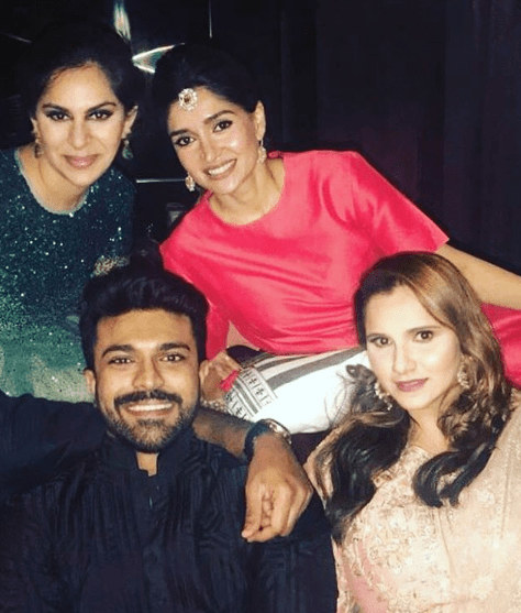 Upasana Kamineni with besti