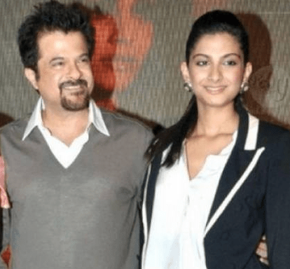 Anil Kapoor younger daughter