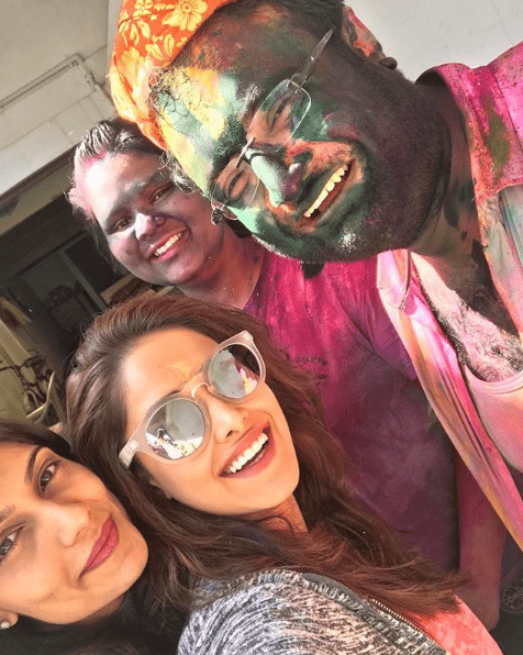 Nushrat Bharucha celebrate holi
