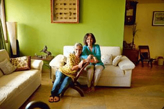 Nushrat Bharucha mother and grand mother