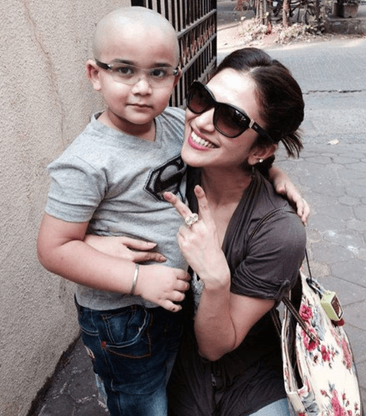 Ridhima Pandit nephew