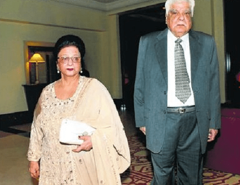 Sanjay Kapoor parents
