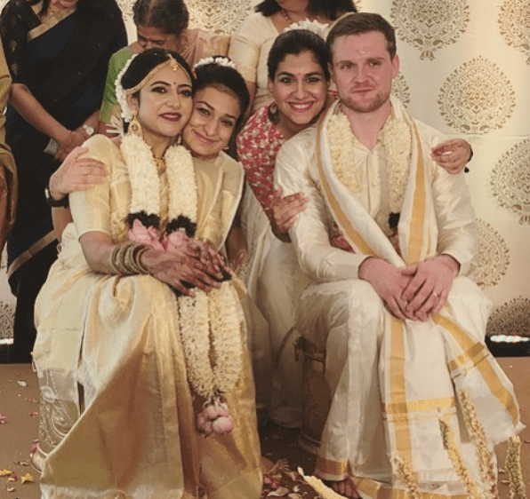 Shreya Dhanwanthary in wedding