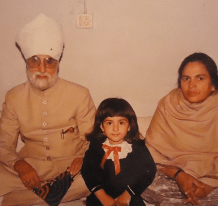 Sudeepa Singh family