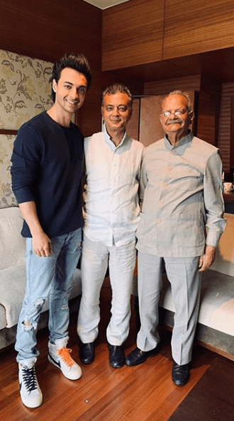 Aayush Sharma grand father