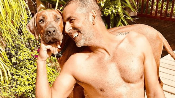 Akshay Kumar tattoos