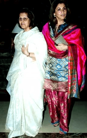 Dimple Kapadia mother
