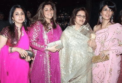 Dimple Kapadia sister