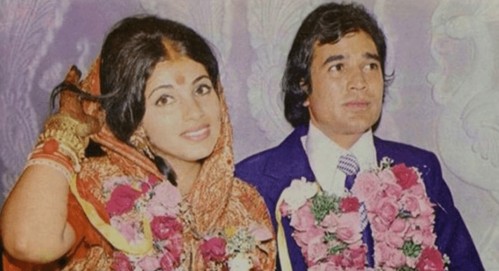 Dimple Kapadia wedding