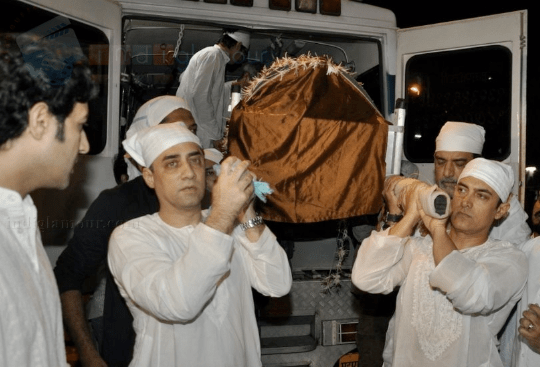 Faisal Khan father's death