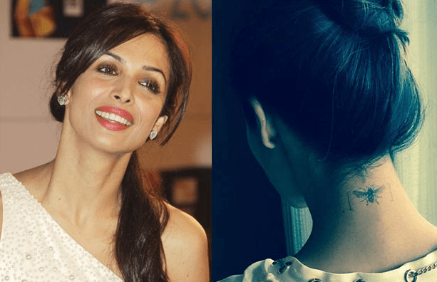 malaika arora tattoo