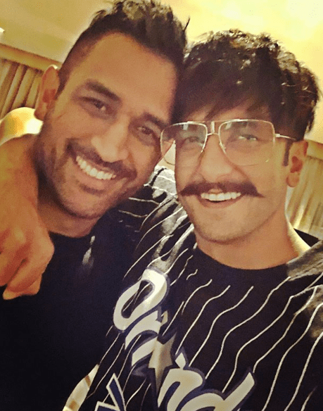 Ranveer Singh fav cricketer