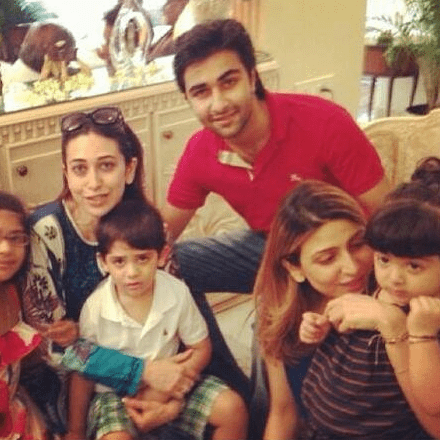 Riddhima Kapoor cousins