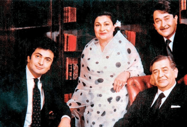 Rishi Kapoor parents