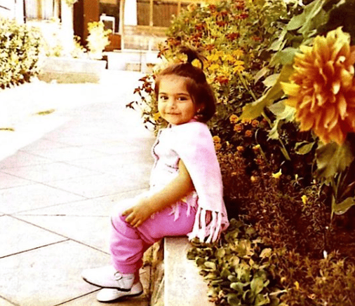 Sonam Kapoor childhood