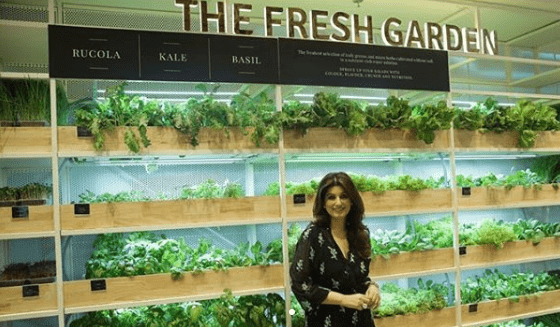 Twinkle Khanna lov fresh foods