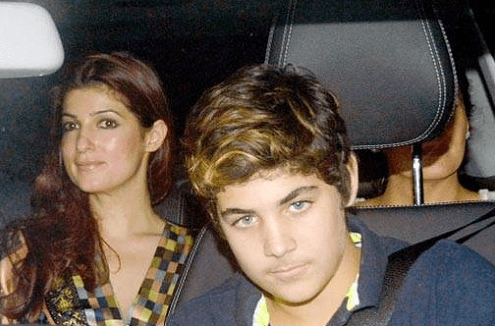 Twinkle Khanna son