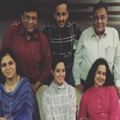 Anita Hassanandani familiy Anita Hassanandani family